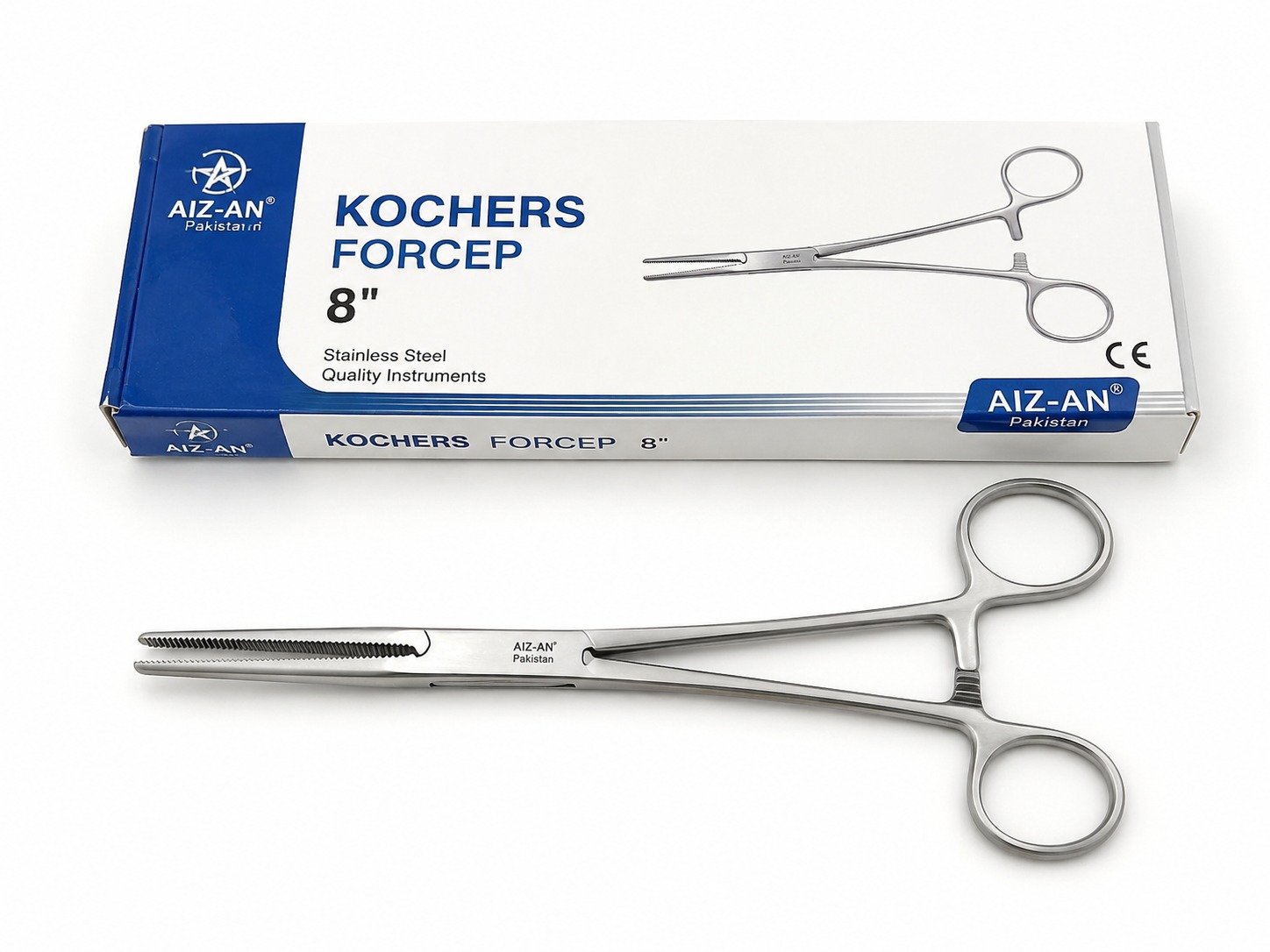 KOCHER Forceps 8" (AIZ-AN, Pakistan)