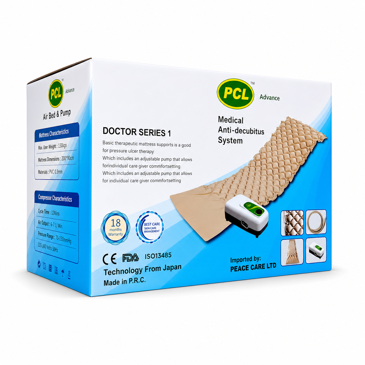 PCL Bubble Type Anti Decubitus Mattress