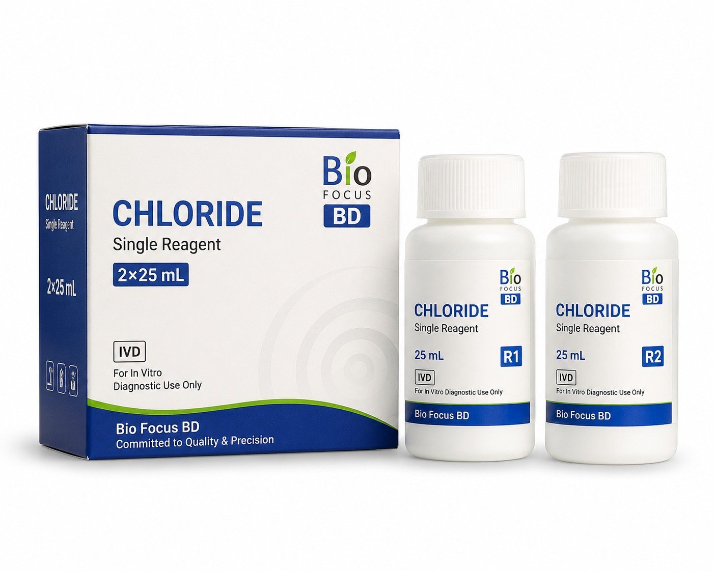 Chloride – Single Reagent 2×25 mL | Bio Focus BD