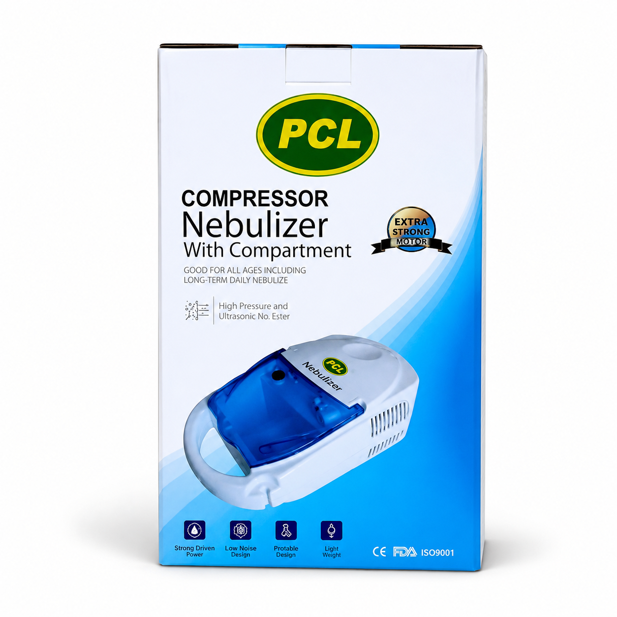 PCL compressor nebulizer