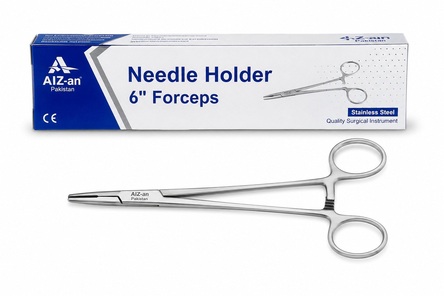 Needle Holder 6" – AIZ-AN (Pakistan)