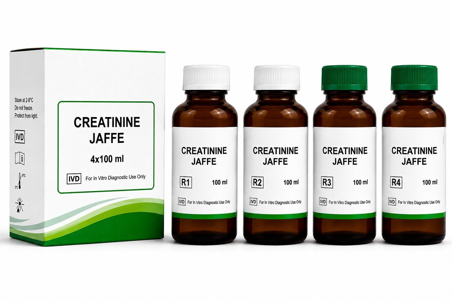 Creatinine Jaffe 4 × 100 mL – Bio Focus BD
