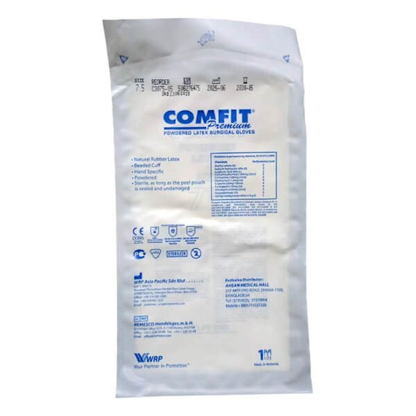 Sterile Gloves 7½" Comfit (1 pair)
