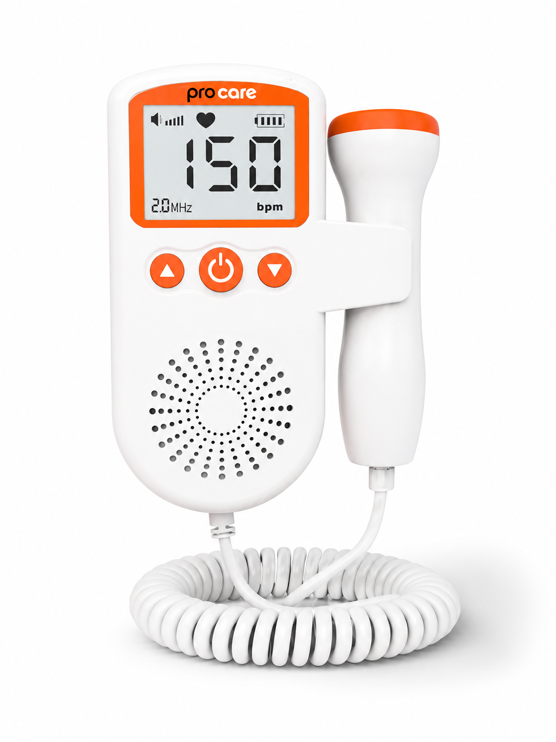 Rechargeable Procare Fetal Doppler (Model: 007+)
