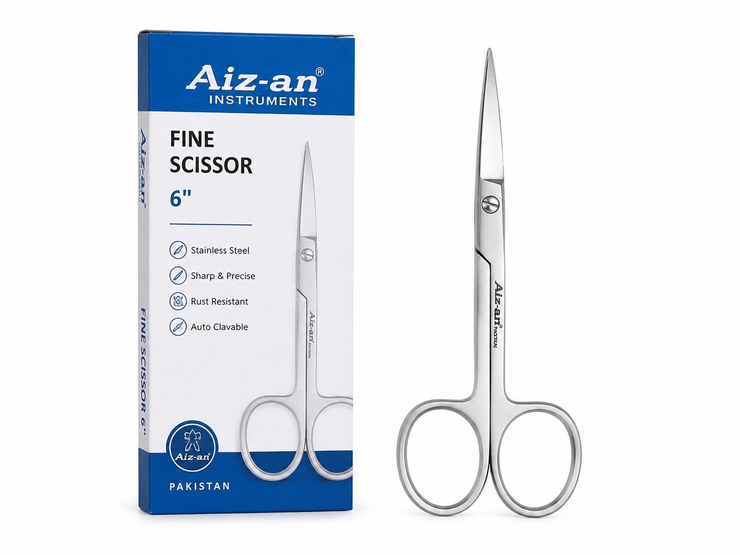 FINE SCISSOR 6" – AIZ-AN, Pakistan