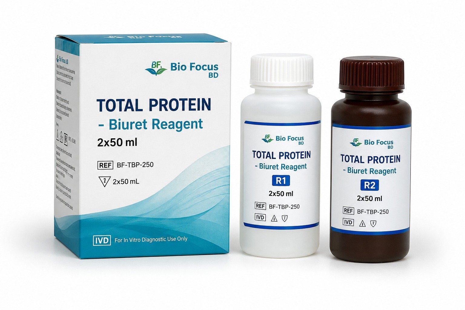 Total Protein – Biuret Reagent 2×50 mL | Bio Focus BD