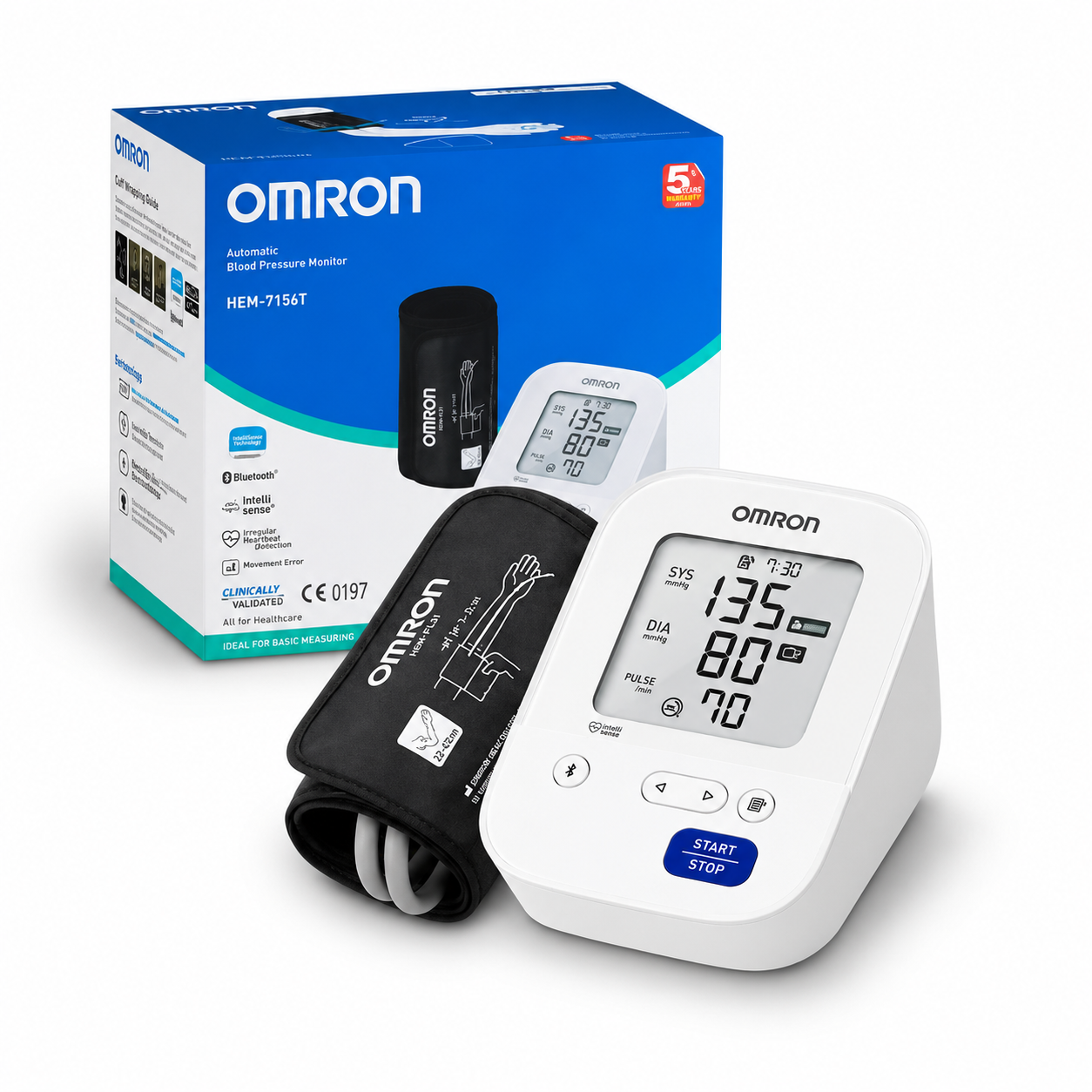 OMRON DEGITAL BP MACHINE (Model : HEM 7156T)