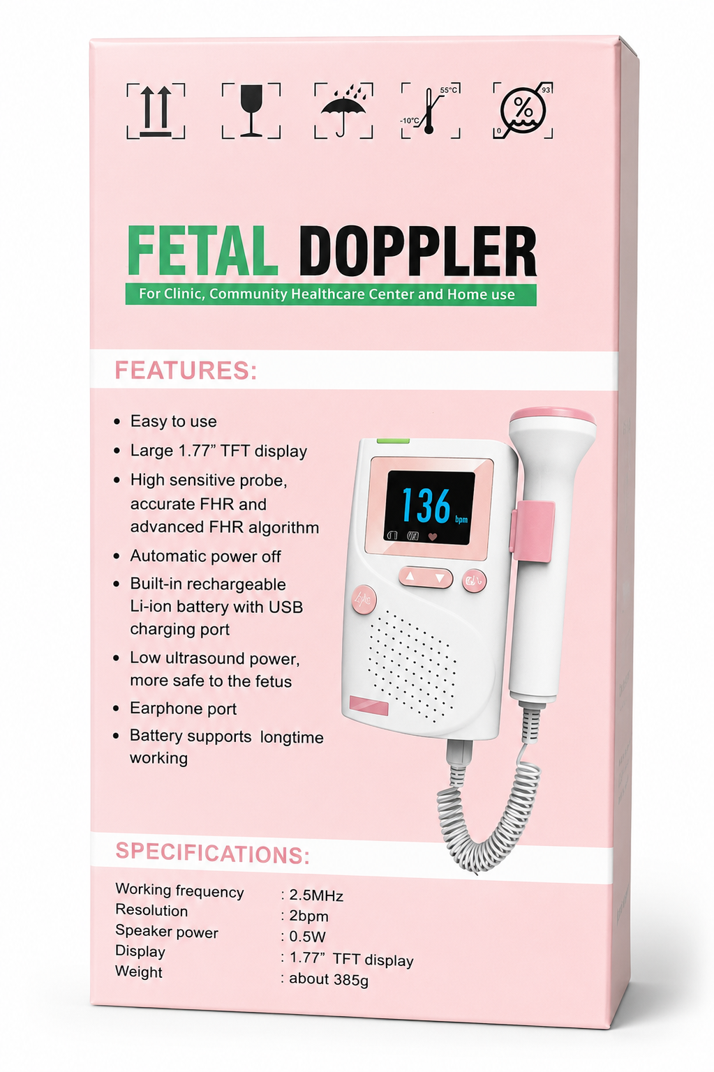 Fetal Doppler (Made in China)