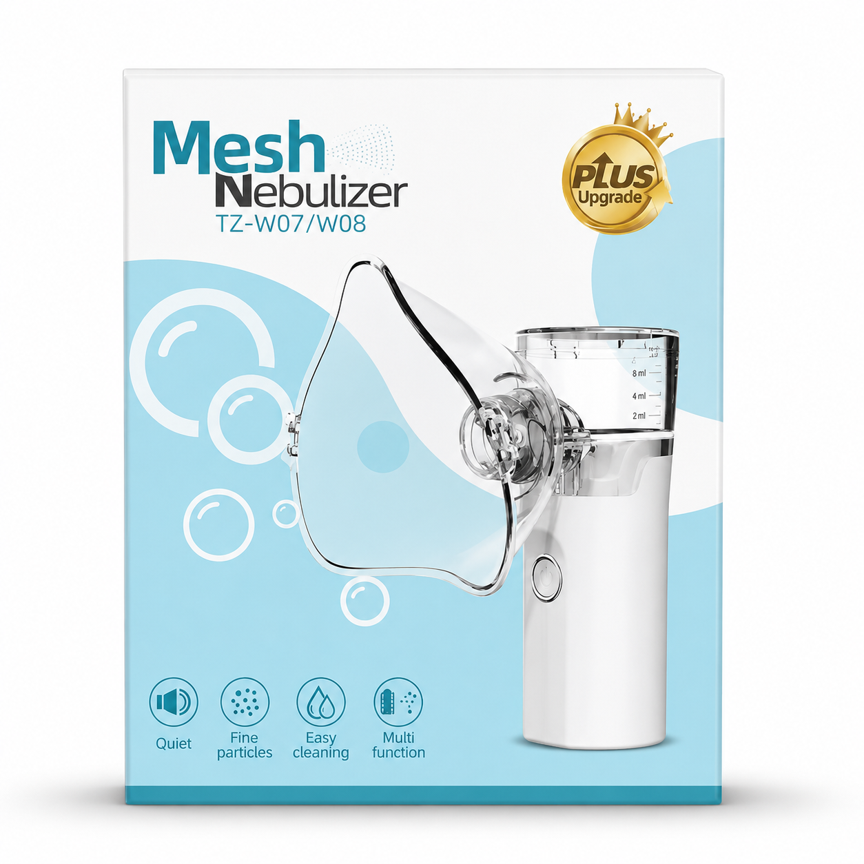 Mesh Nebulizer rechargeable (Model : TZ-W07/W08)