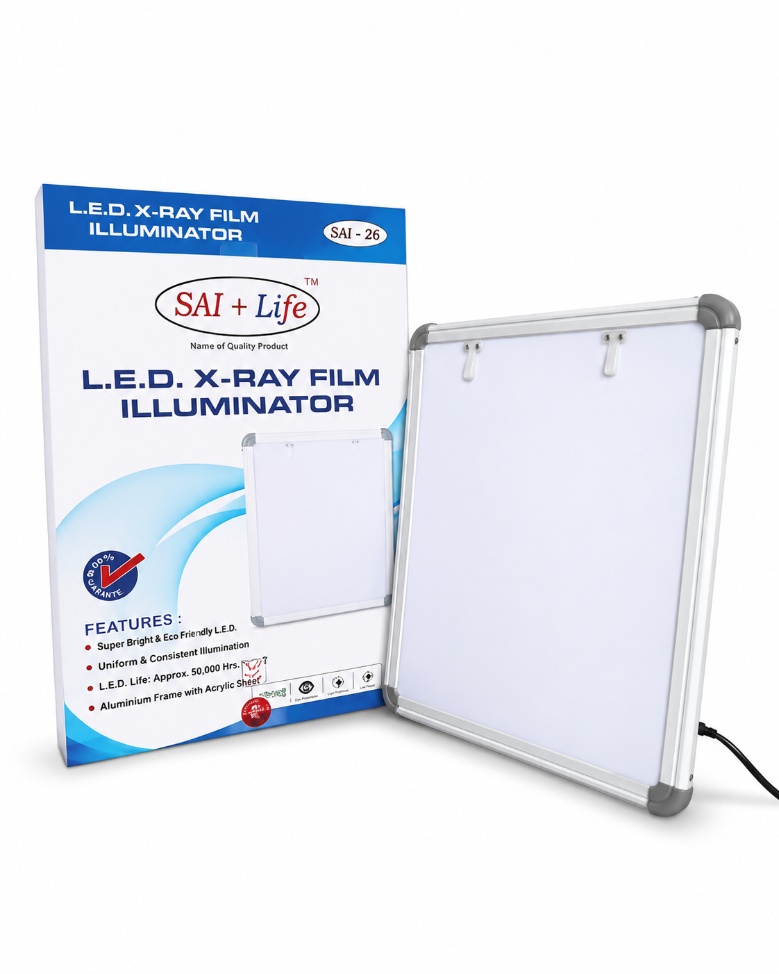 LED X-Ray Film Illuminator (Single Panel)