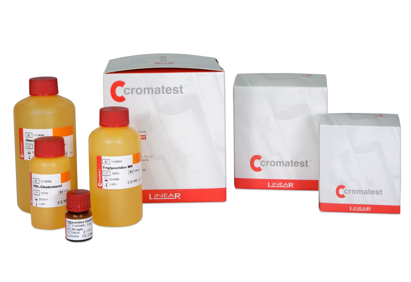 Glucose MR 4 × 100 mL (Cromatest® / Linear)