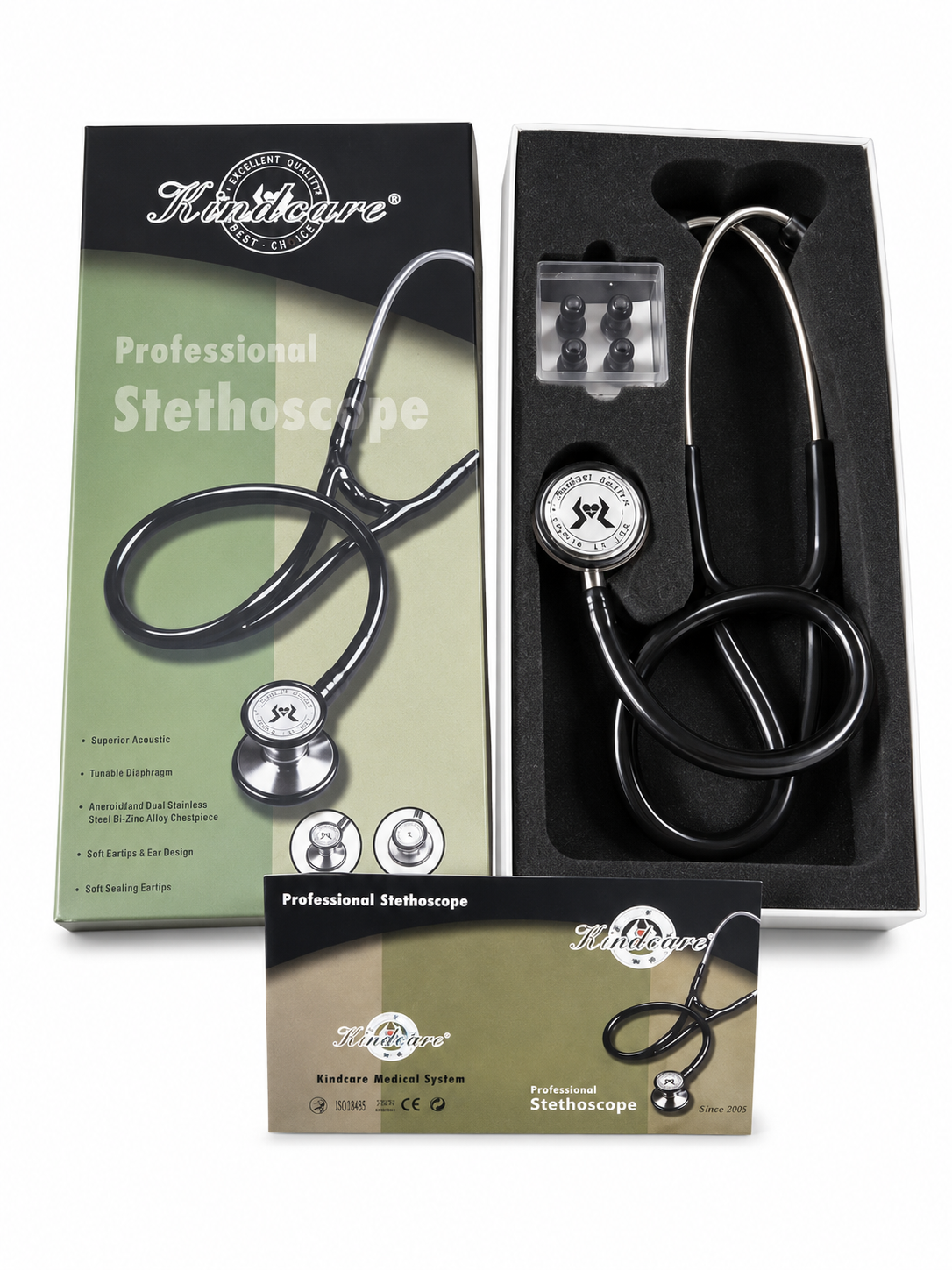 Professional Stethoscope; Kindcare Dual Head Stethoscope