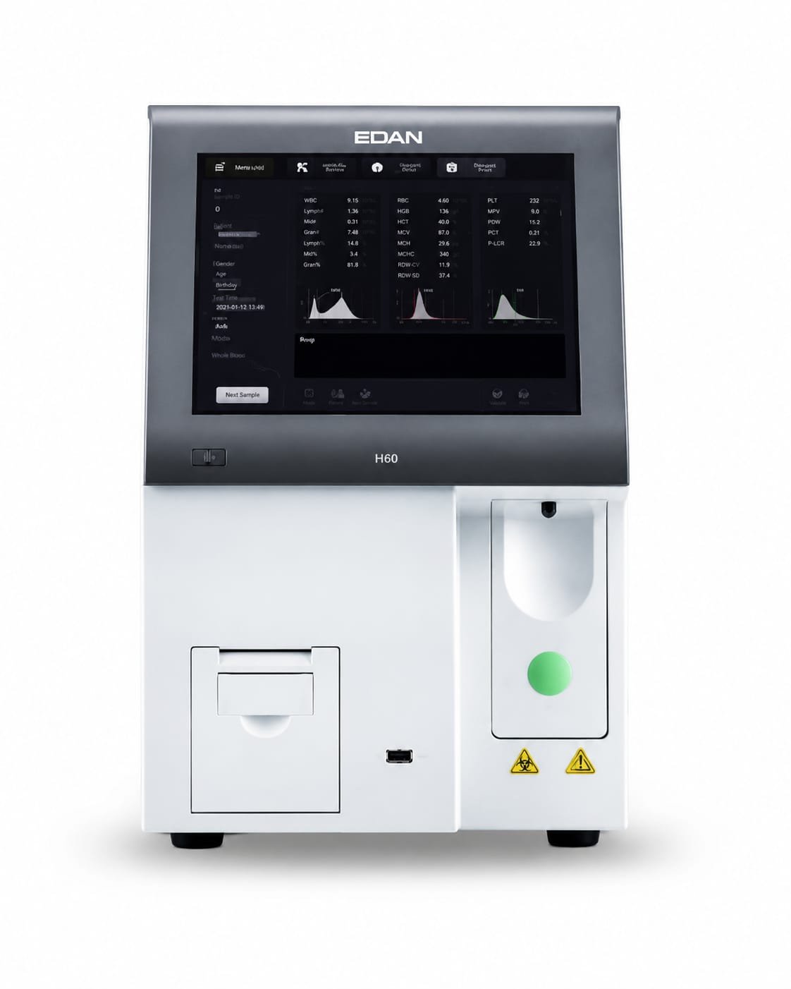 Hematology Analyzer (Brand: Edan Model: H30 Pro Made in: China)