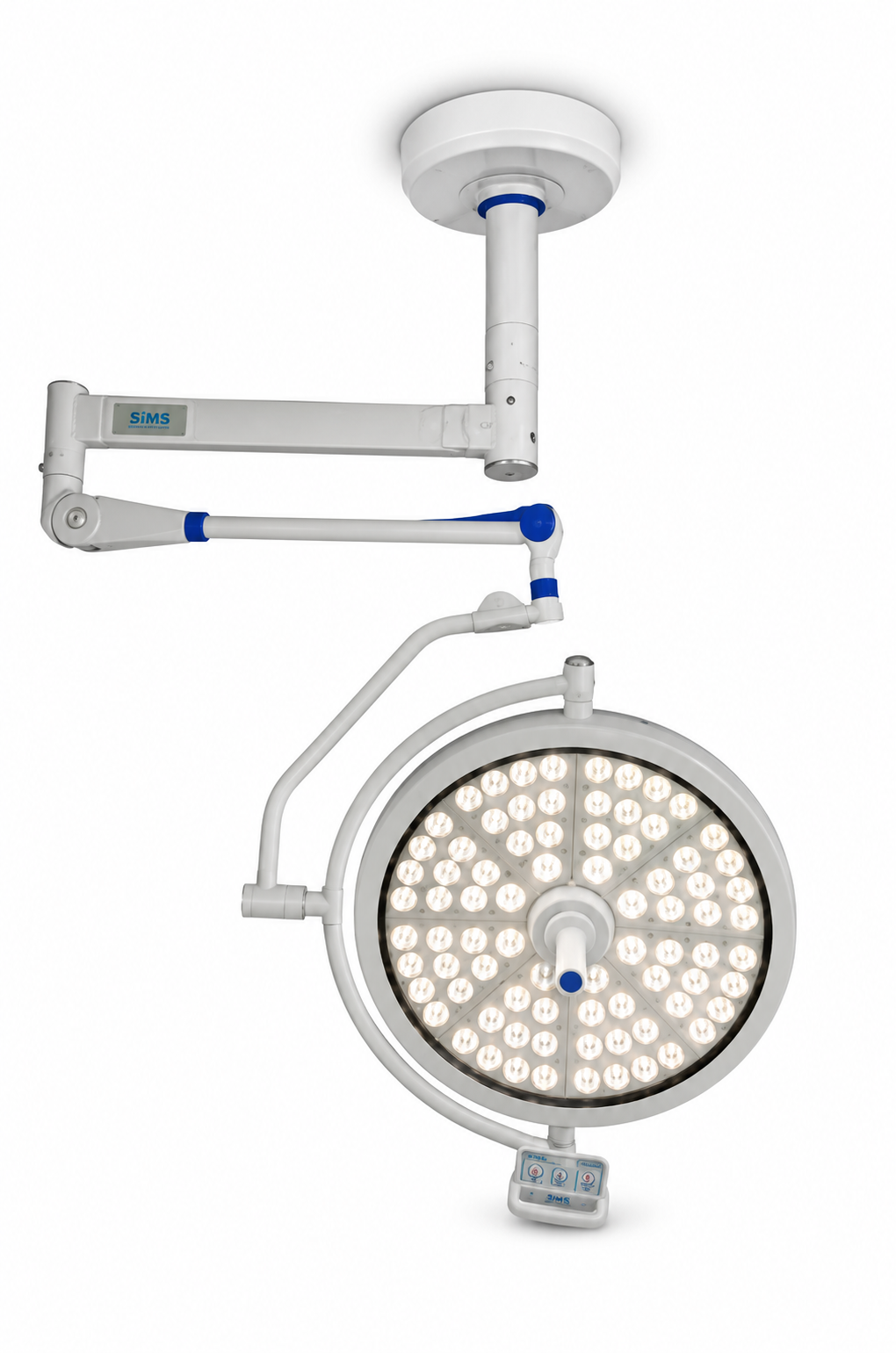 Single Dome LED OT Light – SiMS PriaMa 80R (Made in India)