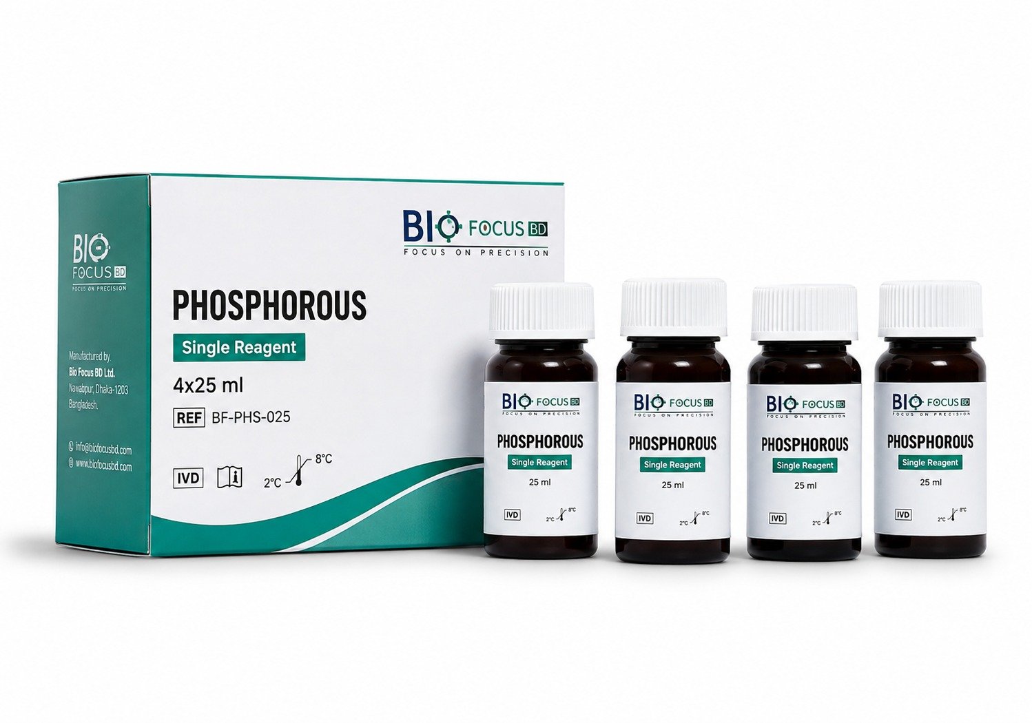 Phosphorus – Single Reagent 4×25 mL | Bio Focus BD