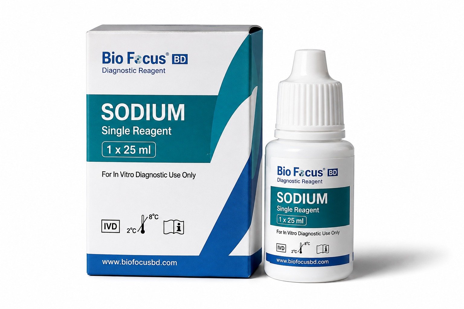 Sodium – Single Reagent 1×25 mL | Bio Focus BD