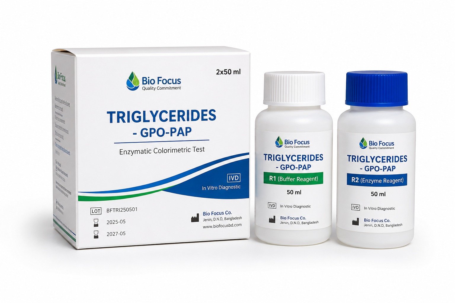 TRIGLYCERIDES – GPO-PAP 2×50 mL | Bio Focus BD