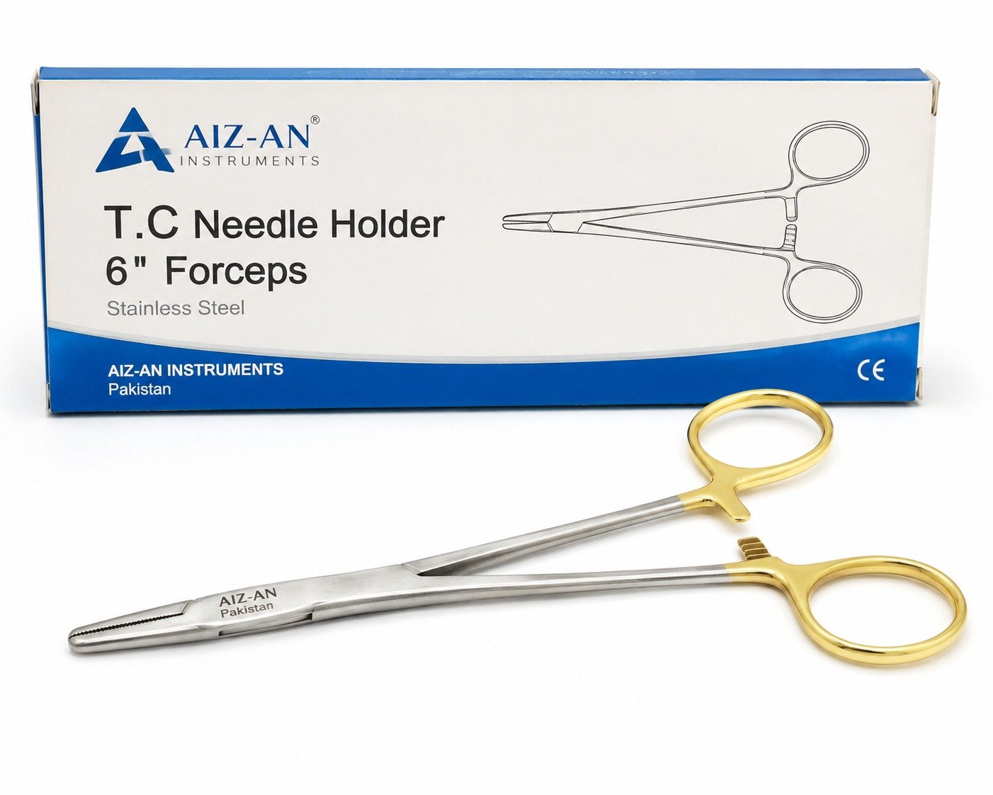 T.C. Needle Holder 6" – AIZ-AN, Pakistan