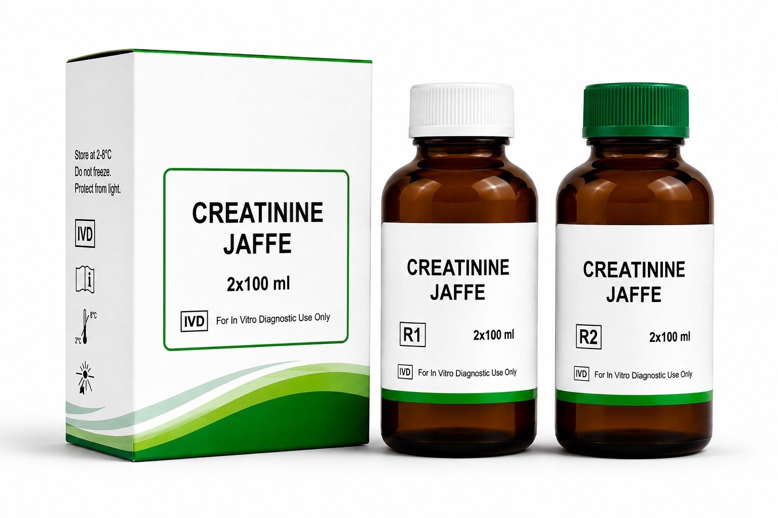 Creatinine Jaffe 2 × 100 mL – Bio Focus BD