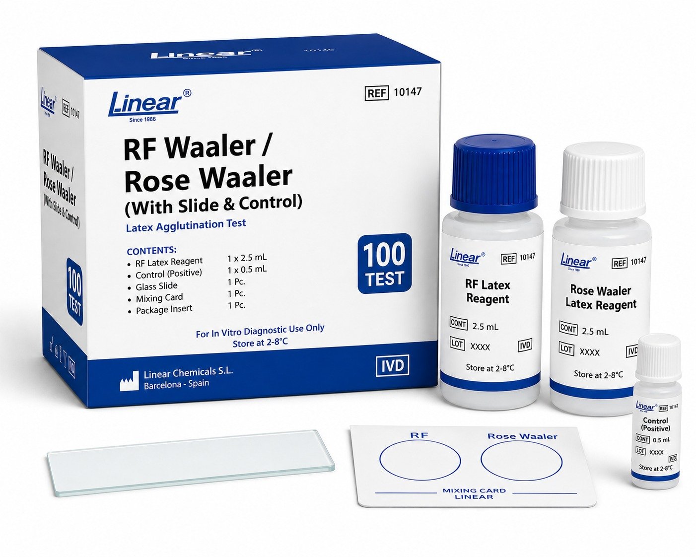 RF Waaler / Rose Waaler (With Slide & Control) – 100 Tests | Linear®