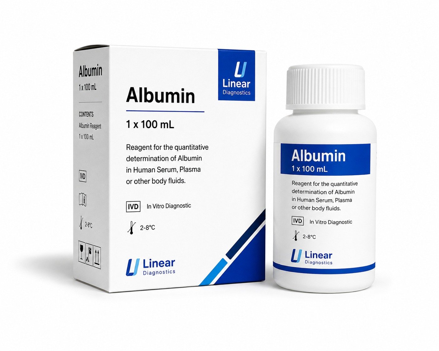 Albumin 1 × 100 mL – Linear Diagnostics