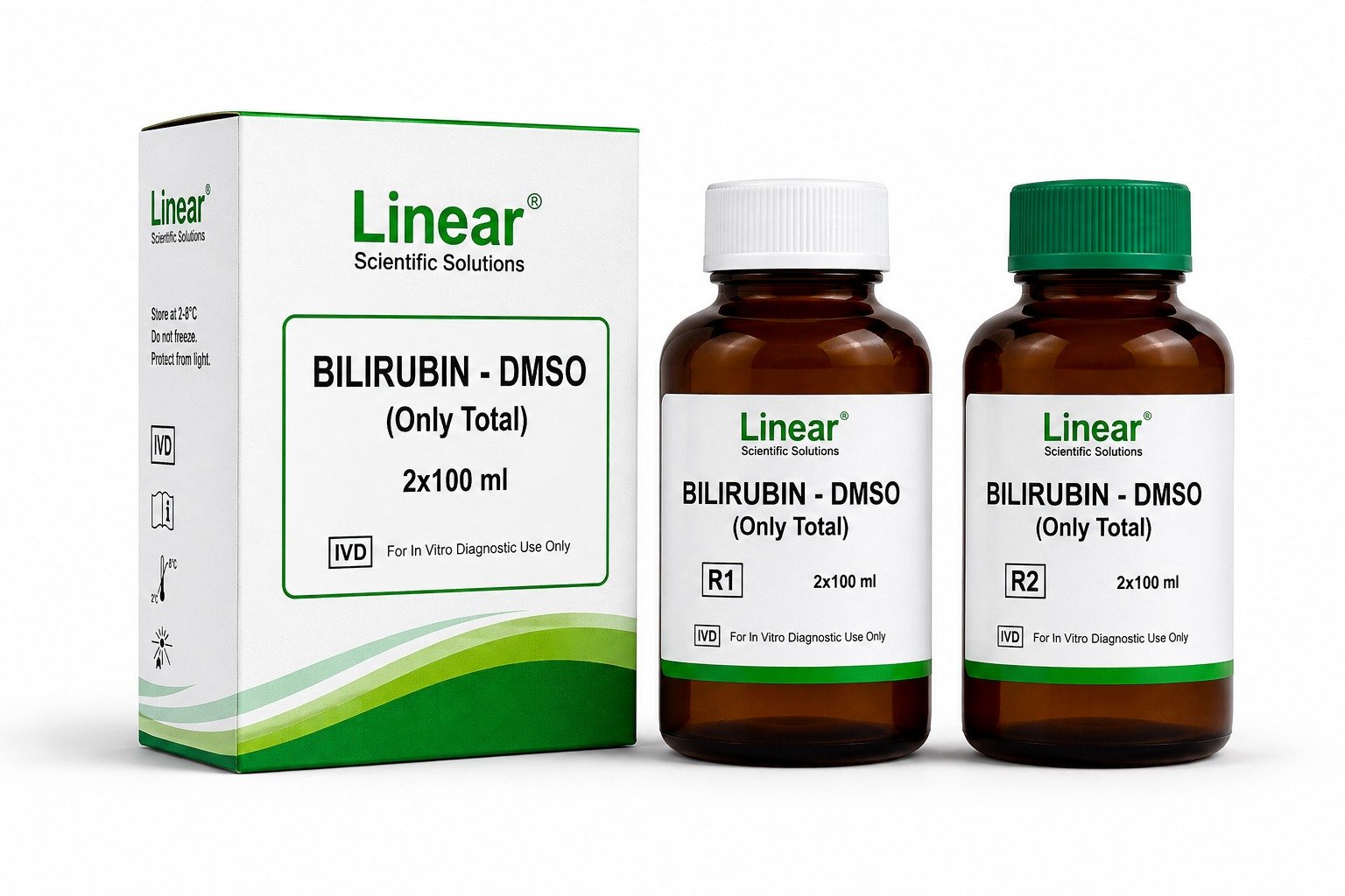 Bilirubin-DMSO (Only Total) 2 × 100 mL