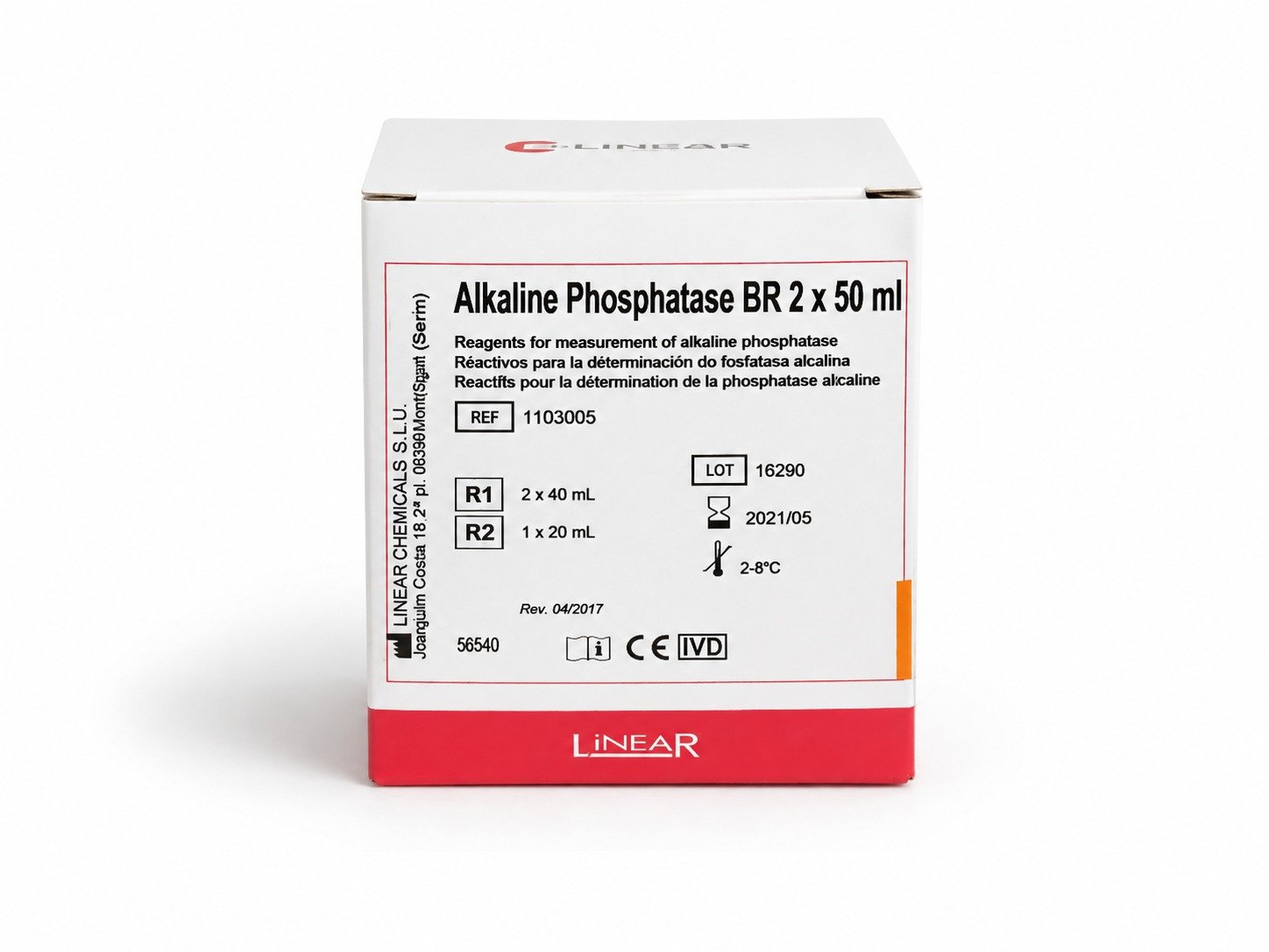 Alkaline Phosphatase BR Reagent Kit – 2 × 50 mL (Linear)