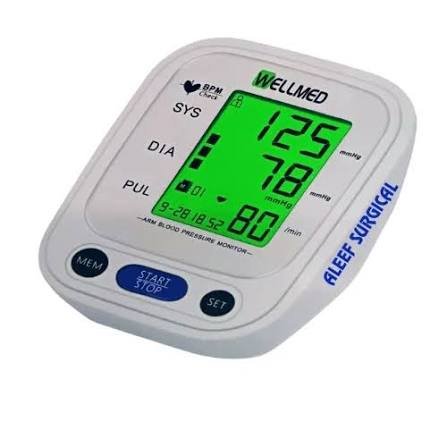 WELLMED DEGITAL BP MACHINE